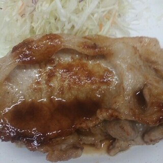 豚肉しょうが焼き